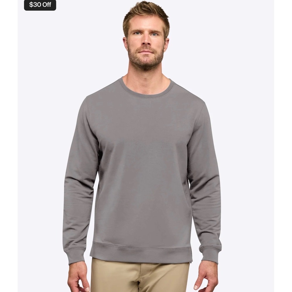 CUTS Hyperloop Pullover Split-Hem – Wolf Grey – Men's XL – NWT